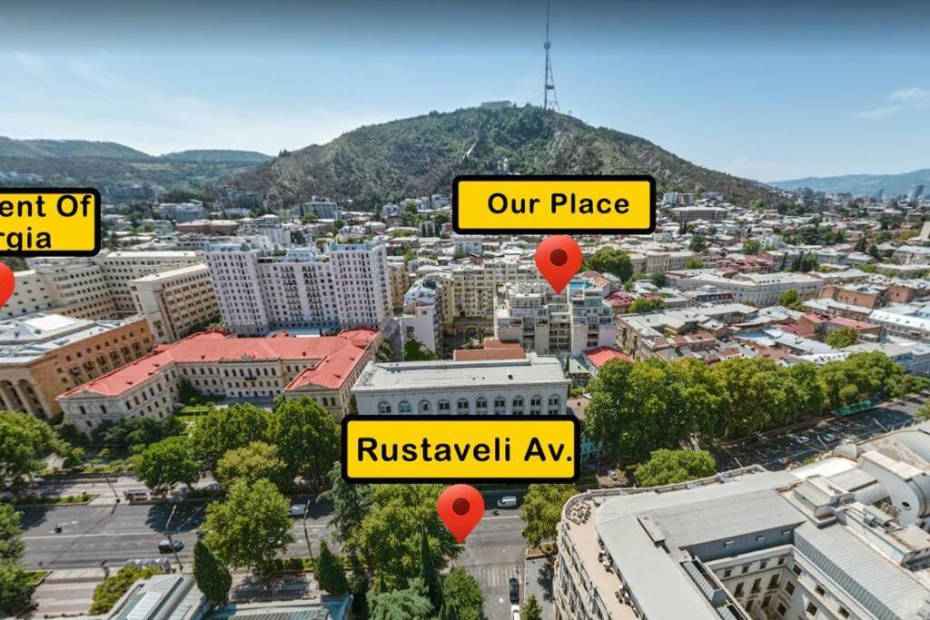 City Center 2Bdr Apartment Near Rustaveli Av. Tiflis Exterior foto