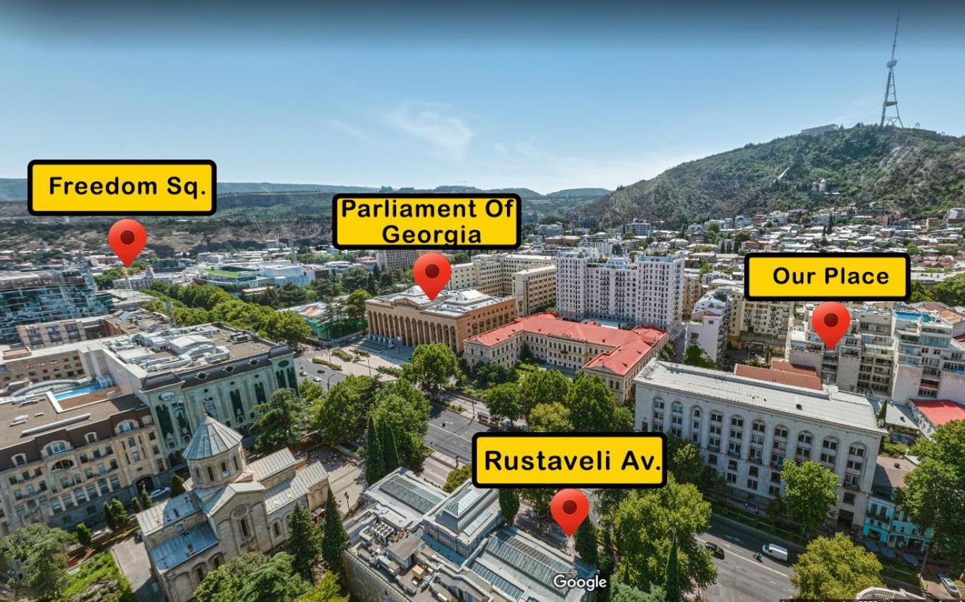 City Center 2Bdr Apartment Near Rustaveli Av. Tiflis Exterior foto
